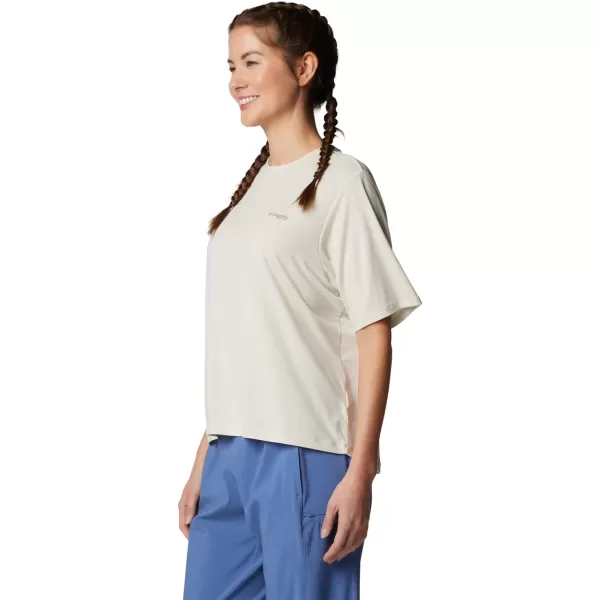imageColumbia Womens Standard PFG Uncharted Tech Tee Short SleeveStoneW Best Cast