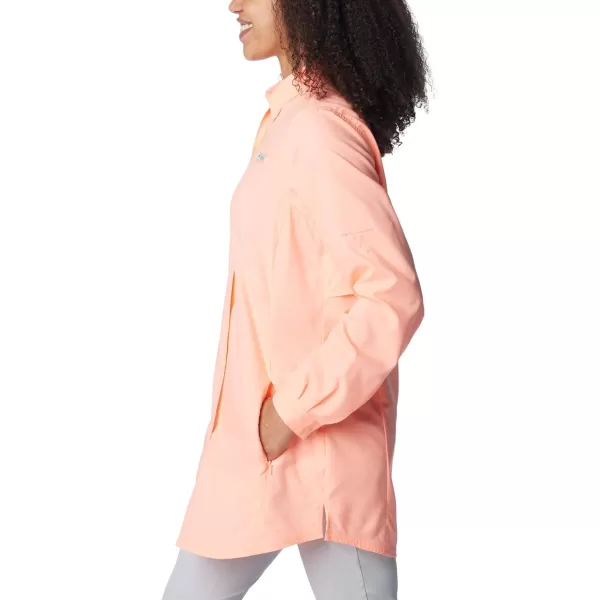 imageColumbia Womens Standard Tamiami Long Sleeve TunicTiki Pink