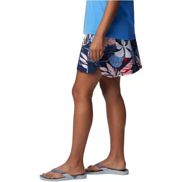 imageColumbia Womens Standard Tidal SkortCollegiate Navy Tropamix Fish