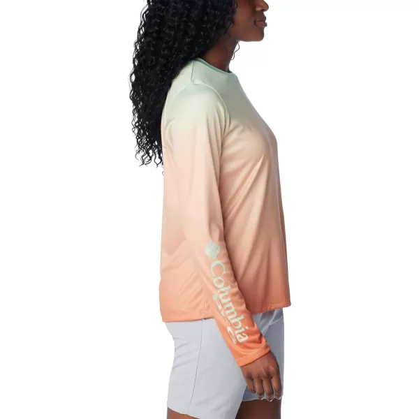 imageColumbia Womens Standard Tidal Tee PFG Palm RiseKey West GradientGroovy Grove