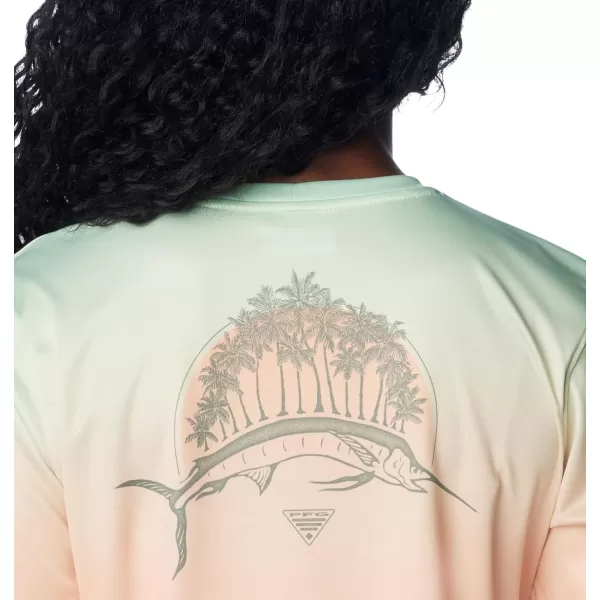 imageColumbia Womens Standard Tidal Tee PFG Palm RiseKey West GradientGroovy Grove