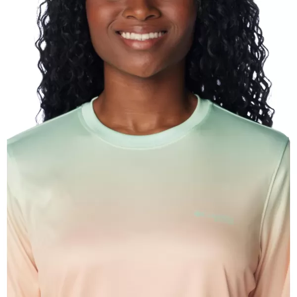 imageColumbia Womens Standard Tidal Tee PFG Palm RiseKey West GradientGroovy Grove