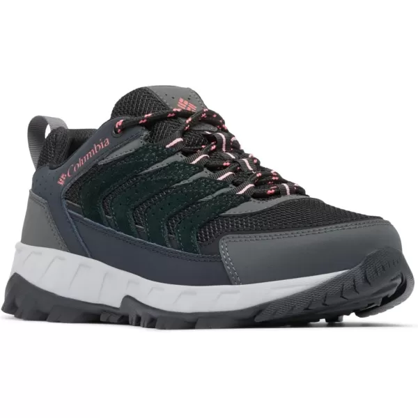 imageColumbia Womens Strata Trail Low Hiking ShoeBlackJuicy