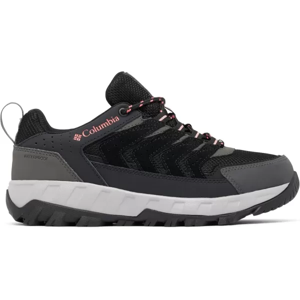 imageColumbia Womens Strata Trail Low Waterproof Hiking ShoeBlackJuicy