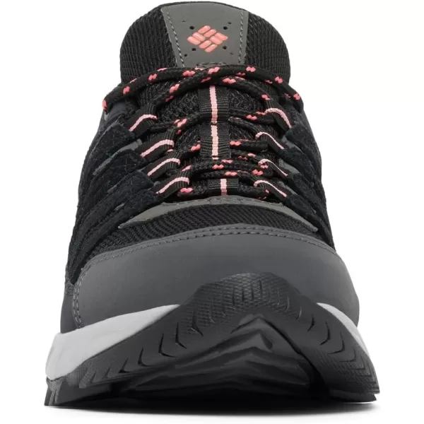 imageColumbia Womens Strata Trail Low Waterproof Hiking ShoeBlackJuicy