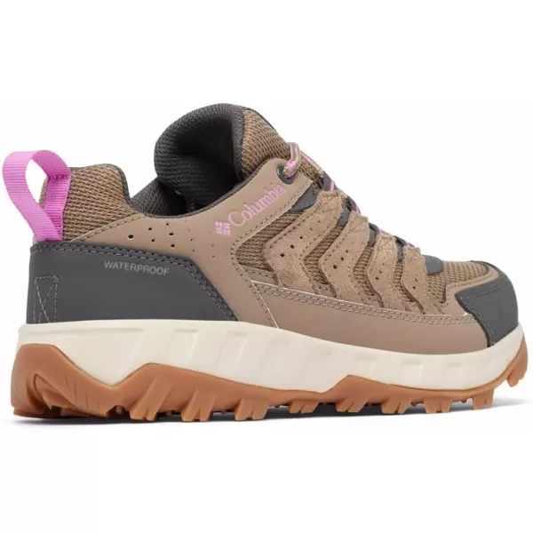 imageColumbia Womens Strata Trail Low Waterproof Hiking ShoeWet SandBerry Patch
