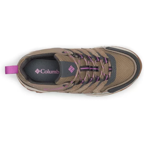imageColumbia Womens Strata Trail Low Waterproof Hiking ShoeWet SandBerry Patch