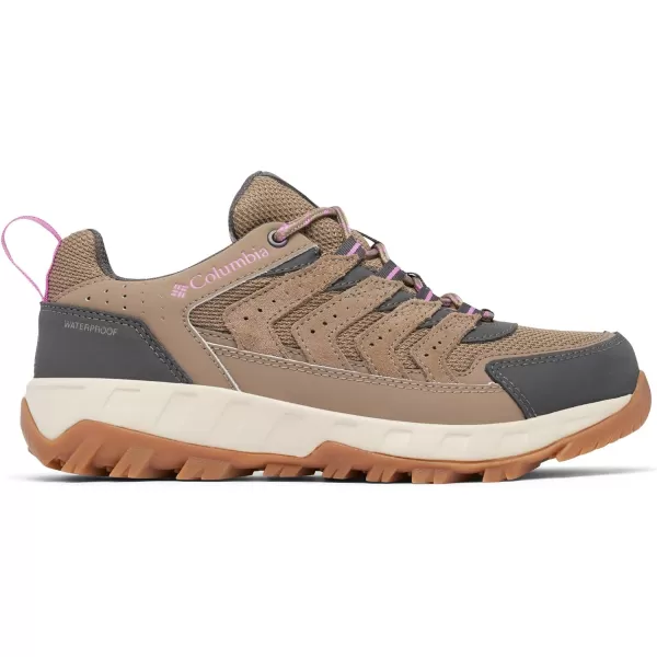 imageColumbia Womens Strata Trail Low Waterproof Hiking ShoeWet SandBerry Patch