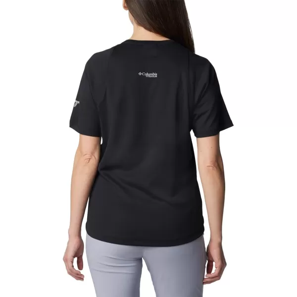 imageColumbia Womens Summit Valley Short Sleeve CrewBlack