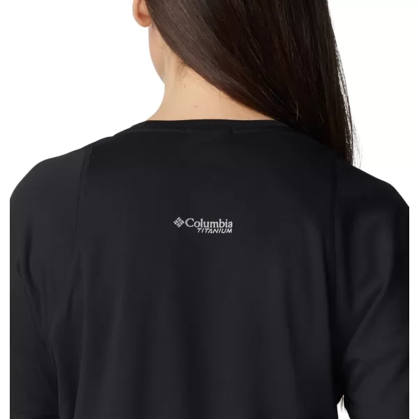 imageColumbia Womens Summit Valley Short Sleeve CrewBlack