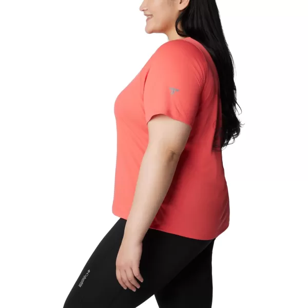 imageColumbia Womens Summit Valley Short Sleeve CrewJuicy
