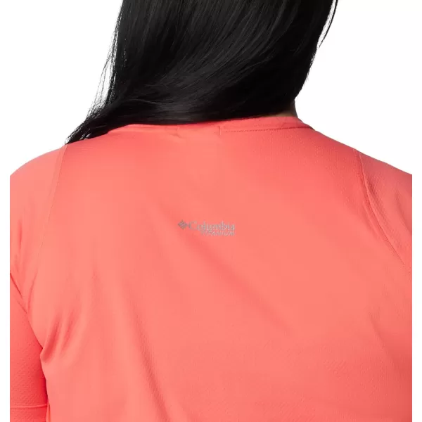 imageColumbia Womens Summit Valley Short Sleeve CrewJuicy
