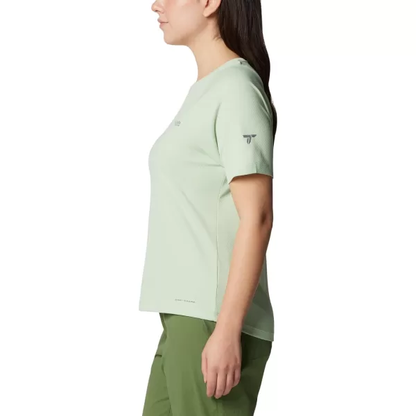 imageColumbia Womens Summit Valley Short Sleeve CrewSage Leaf