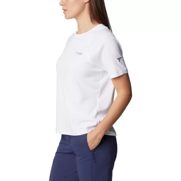 imageColumbia Womens Summit Valley Short Sleeve CrewWhite