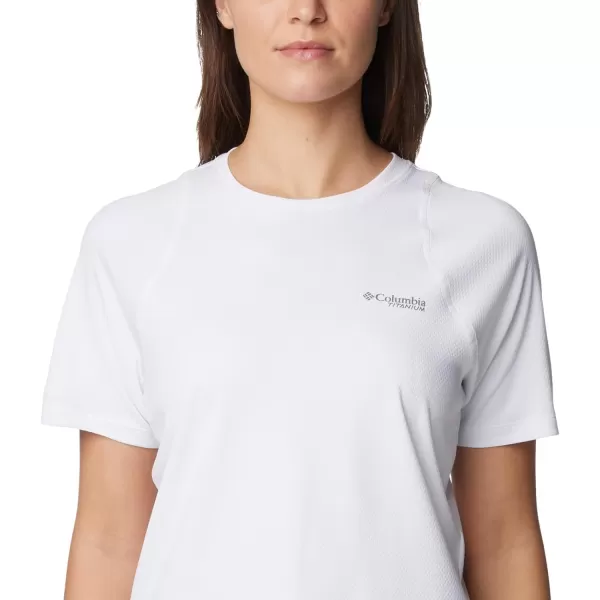 imageColumbia Womens Summit Valley Short Sleeve CrewWhite