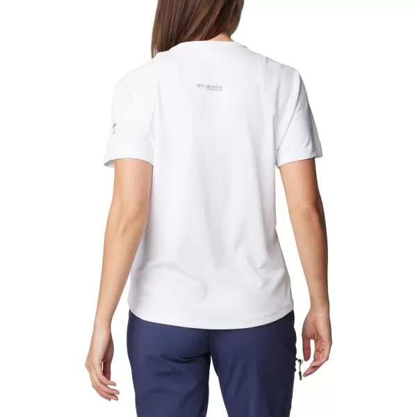 imageColumbia Womens Summit Valley Short Sleeve CrewWhite