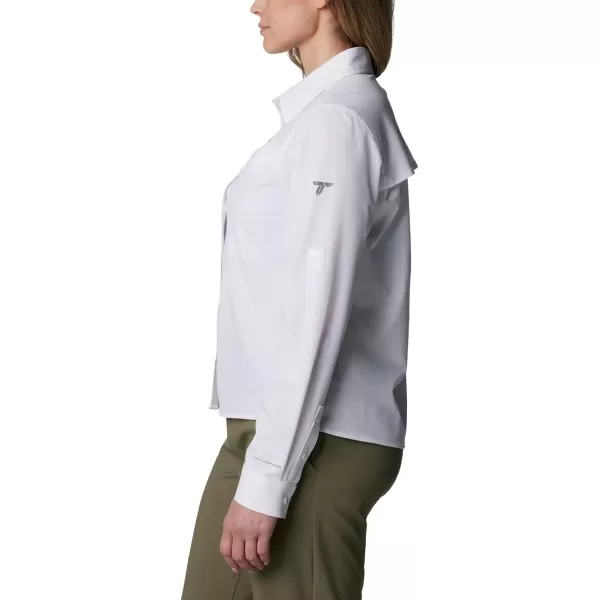 imageColumbia Womens Summit Valley Woven Long Sleeve ShirtWhite
