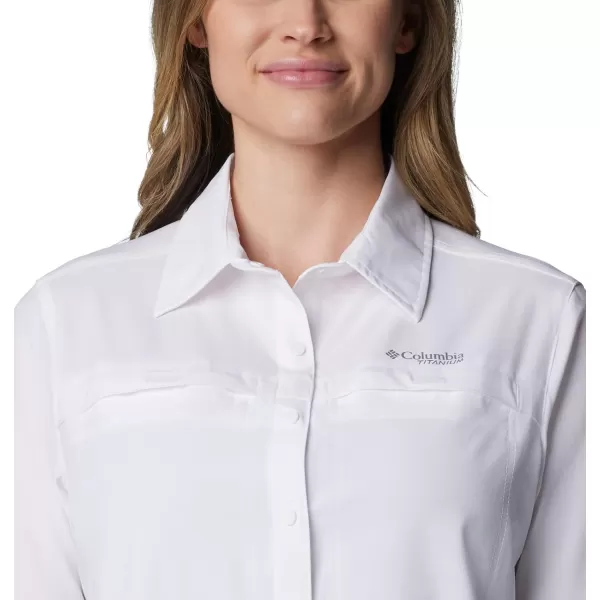 imageColumbia Womens Summit Valley Woven Long Sleeve ShirtWhite