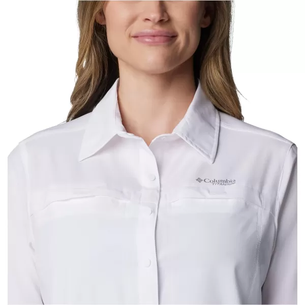 imageColumbia Womens Summit Valley Woven Long Sleeve ShirtWhite