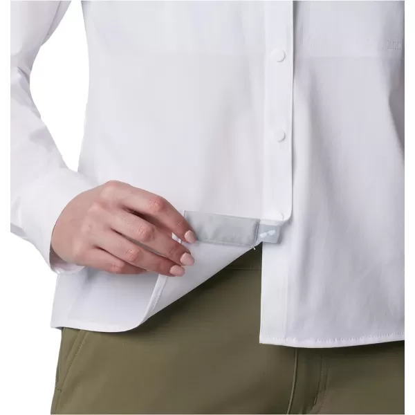 imageColumbia Womens Summit Valley Woven Long Sleeve ShirtWhite