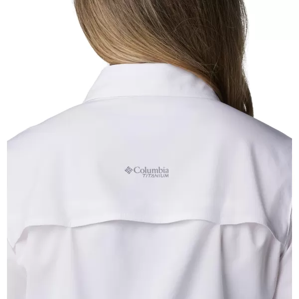 imageColumbia Womens Summit Valley Woven Long Sleeve ShirtWhite