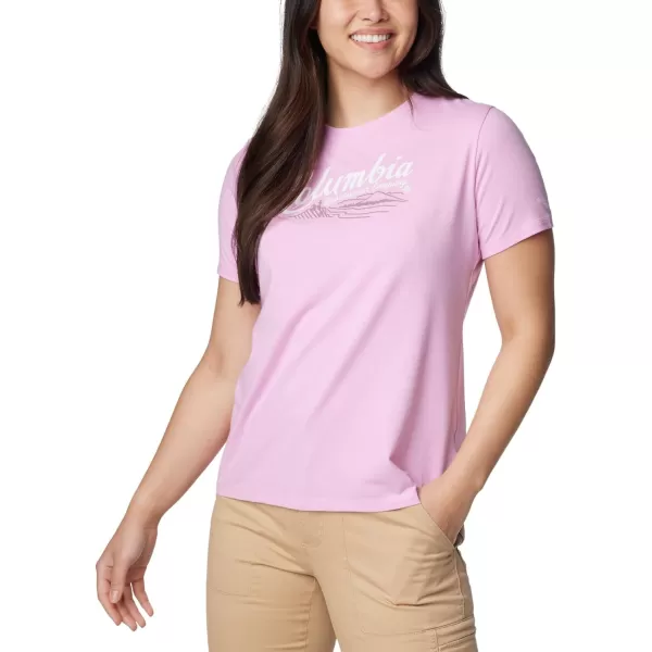 imageColumbia Womens Sun Trek Ss Graphic TeeCosmosSimply Scripted