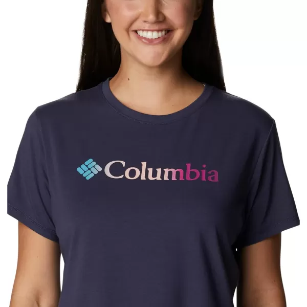 imageColumbia Womens Sun Trek Ss Graphic TeeNocturnalBranded Gradient