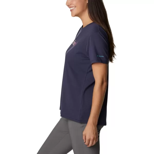 imageColumbia Womens Sun Trek Ss Graphic TeeNocturnalBranded Gradient