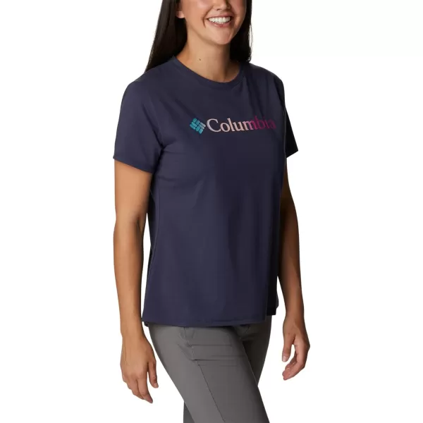 imageColumbia Womens Sun Trek Ss Graphic TeeNocturnalBranded Gradient