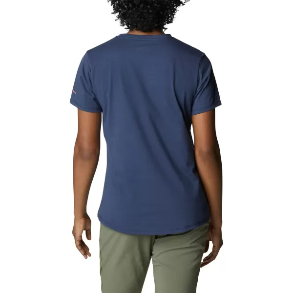 imageColumbia Womens Sun Trek Ss Graphic TeeNocturnalCsc Gradient