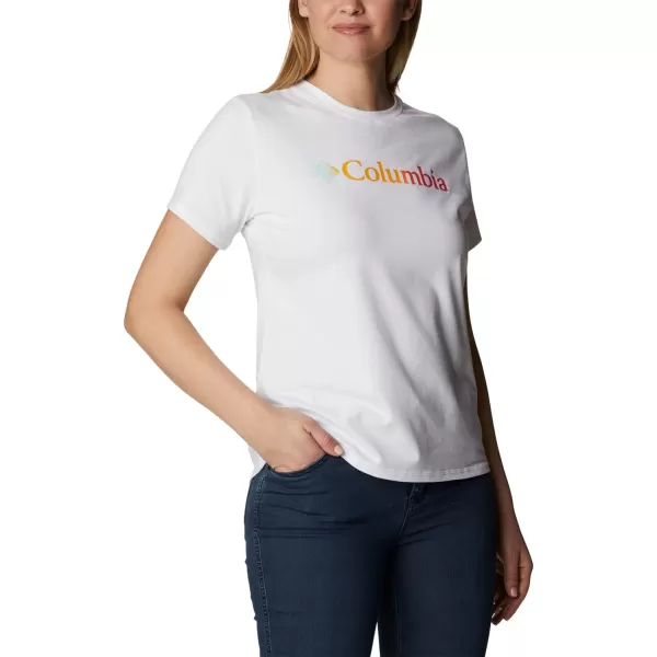 imageColumbia Womens Sun Trek Ss Graphic TeeWhiteBranded Gradient