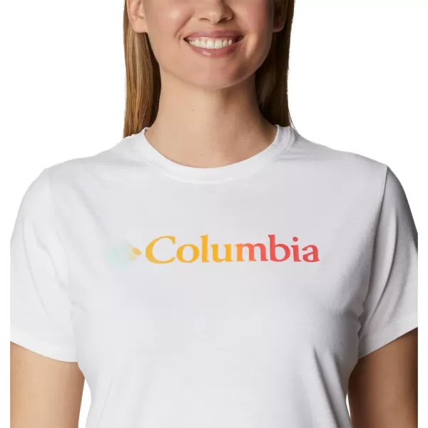 imageColumbia Womens Sun Trek Ss Graphic TeeWhiteBranded Gradient