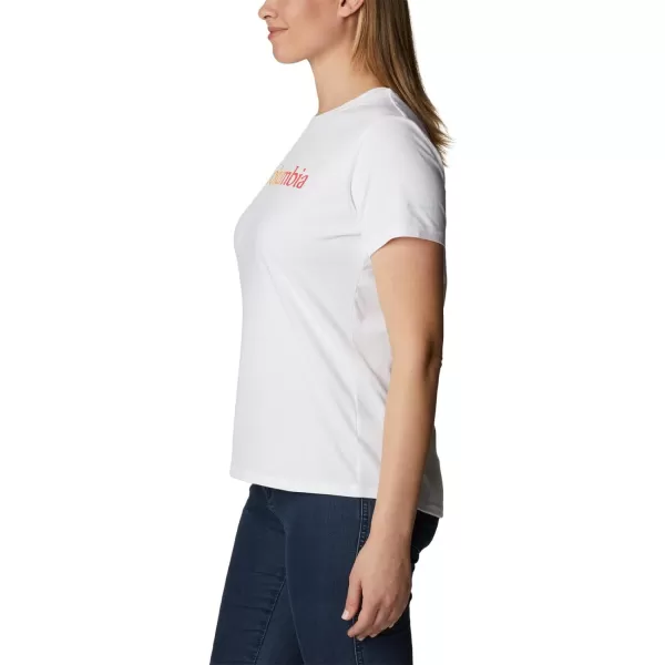 imageColumbia Womens Sun Trek Ss Graphic TeeWhiteBranded Gradient