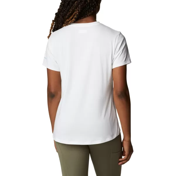 imageColumbia Womens Sun Trek Ss Graphic TeeWhiteCsc Gradient