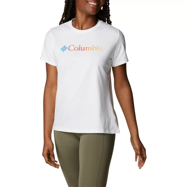 imageColumbia Womens Sun Trek Ss Graphic TeeWhiteCsc Gradient