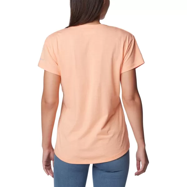 imageColumbia Womens Sun Trek Ss TeeApricot Fizz Heather