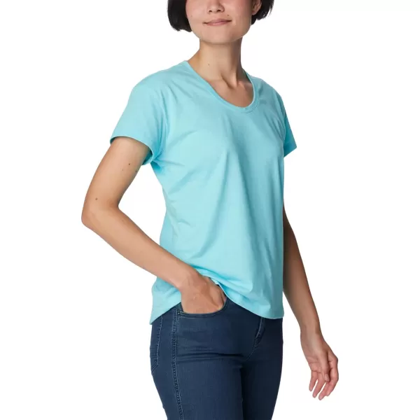 imageColumbia Womens Sun Trek Ss TeeAquamarine Heather