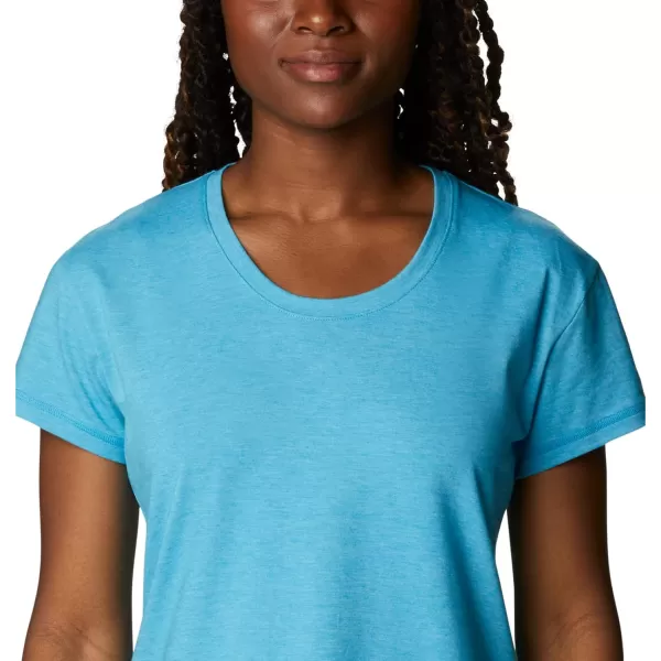 imageColumbia Womens Sun Trek Ss TeeBlue Chill Heather