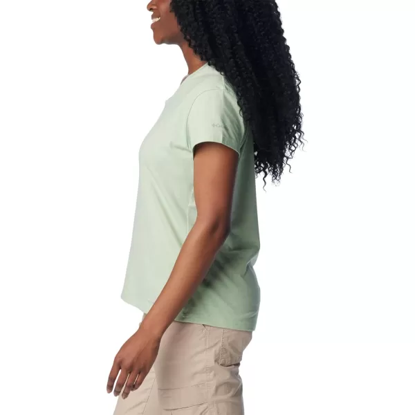 imageColumbia Womens Sun Trek Ss TeeSage Leaf Heather
