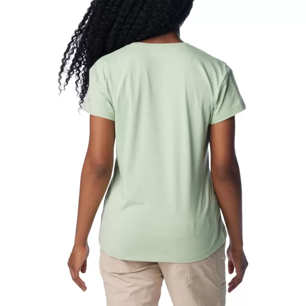 imageColumbia Womens Sun Trek Ss TeeSage Leaf Heather
