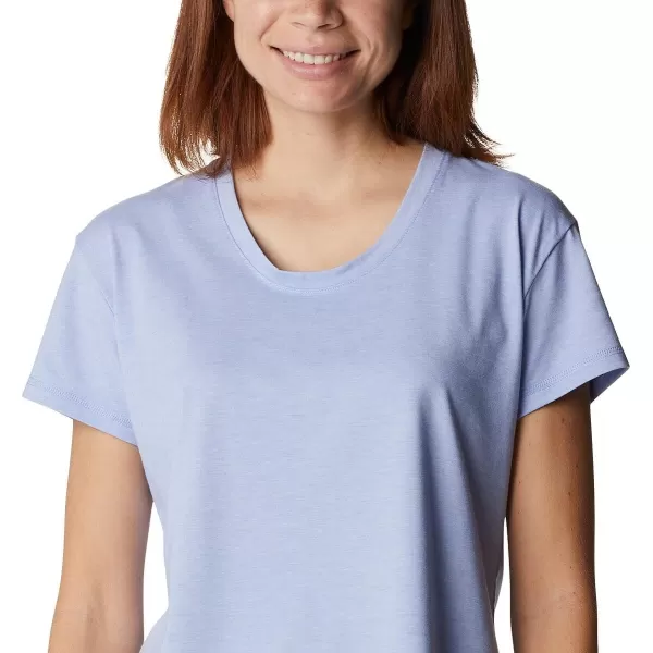 imageColumbia Womens Sun Trek Ss TeeSerenity Heather