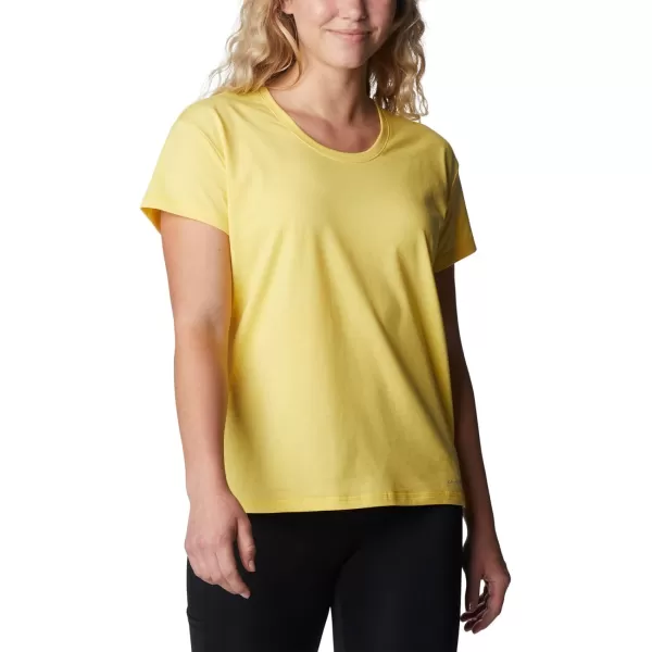 imageColumbia Womens Sun Trek Ss TeeSun Glow Heather