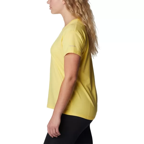 imageColumbia Womens Sun Trek Ss TeeSun Glow Heather