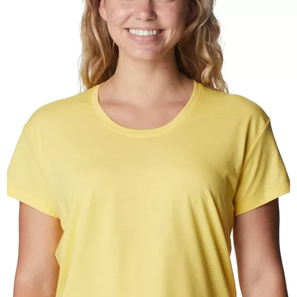 imageColumbia Womens Sun Trek Ss TeeSun Glow Heather