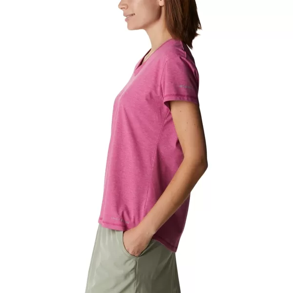 imageColumbia Womens Sun Trek Ss TeeWild Fuchsia Heather