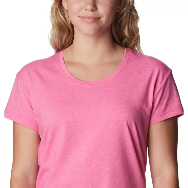 imageColumbia Womens Sun Trek Ss TeeWild Geranium Heather