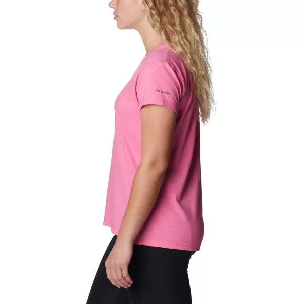 imageColumbia Womens Sun Trek Ss TeeWild Geranium Heather