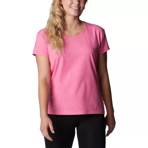 imageColumbia Womens Sun Trek Ss TeeWild Geranium Heather