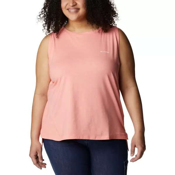 imageColumbia Womens Sun Trek TankCoral Reef Heather
