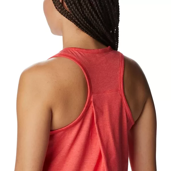 imageColumbia Womens Sun Trek TankRed Hibiscus Heather